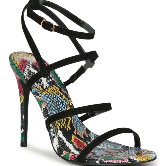 Shoes - " BIG SALE " Snake Stiletto Heel